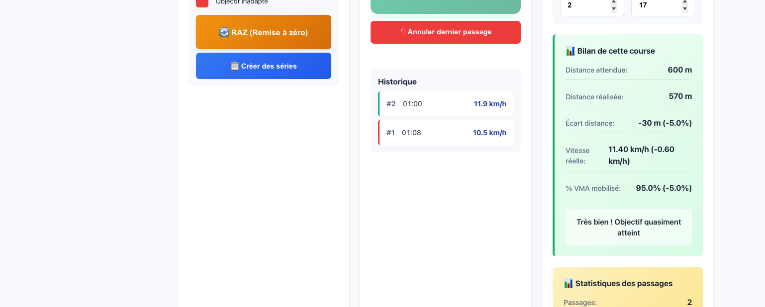 Demi-Fond - Capture d'écran 3
