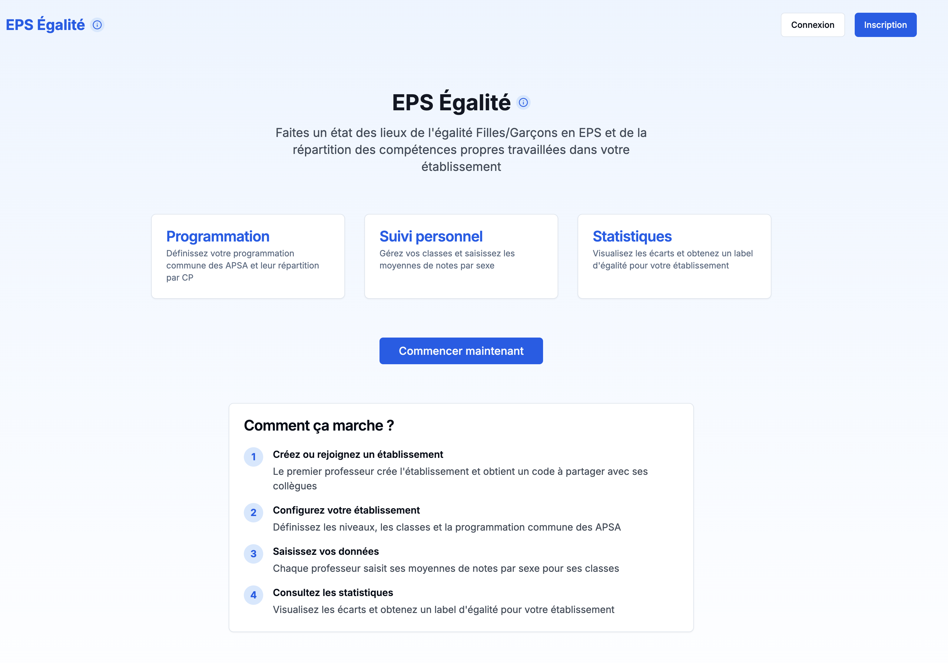EPS Égalité - Image de couverture