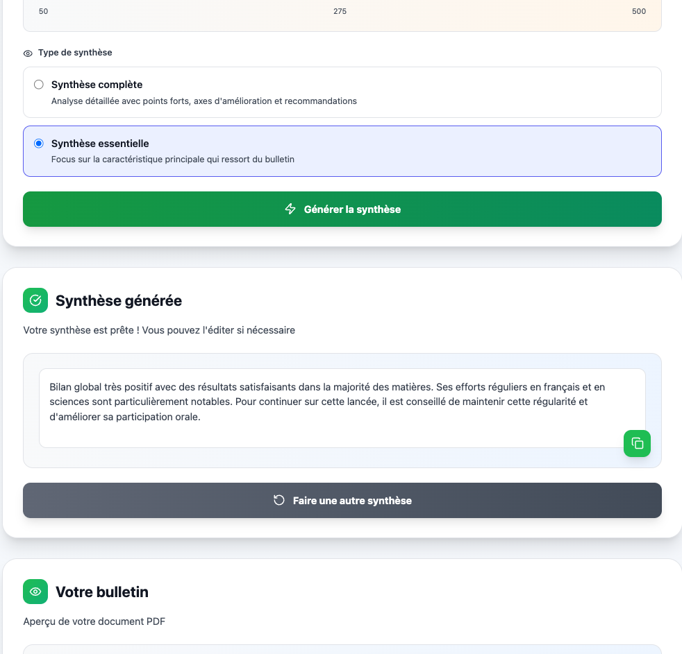 ProfAssist - Capture d'écran 4