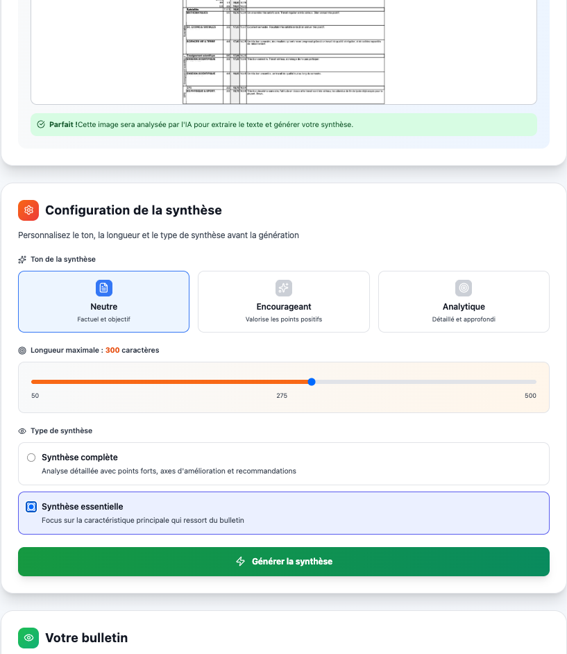 ProfAssist - Capture d'écran 3