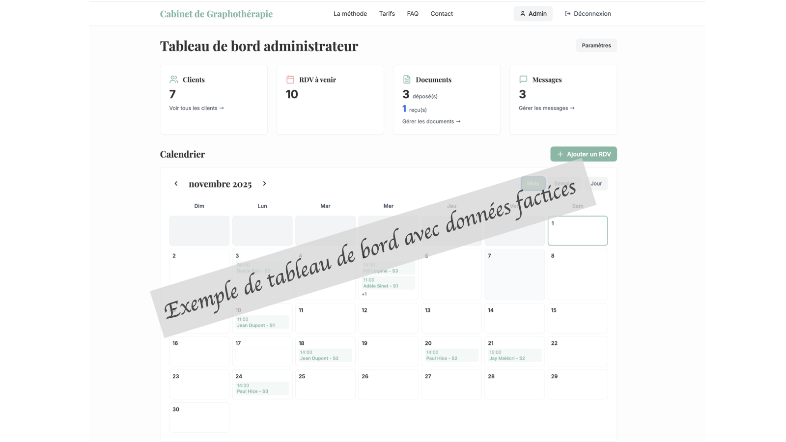 Site Graphothérapeute - Capture d'écran 5